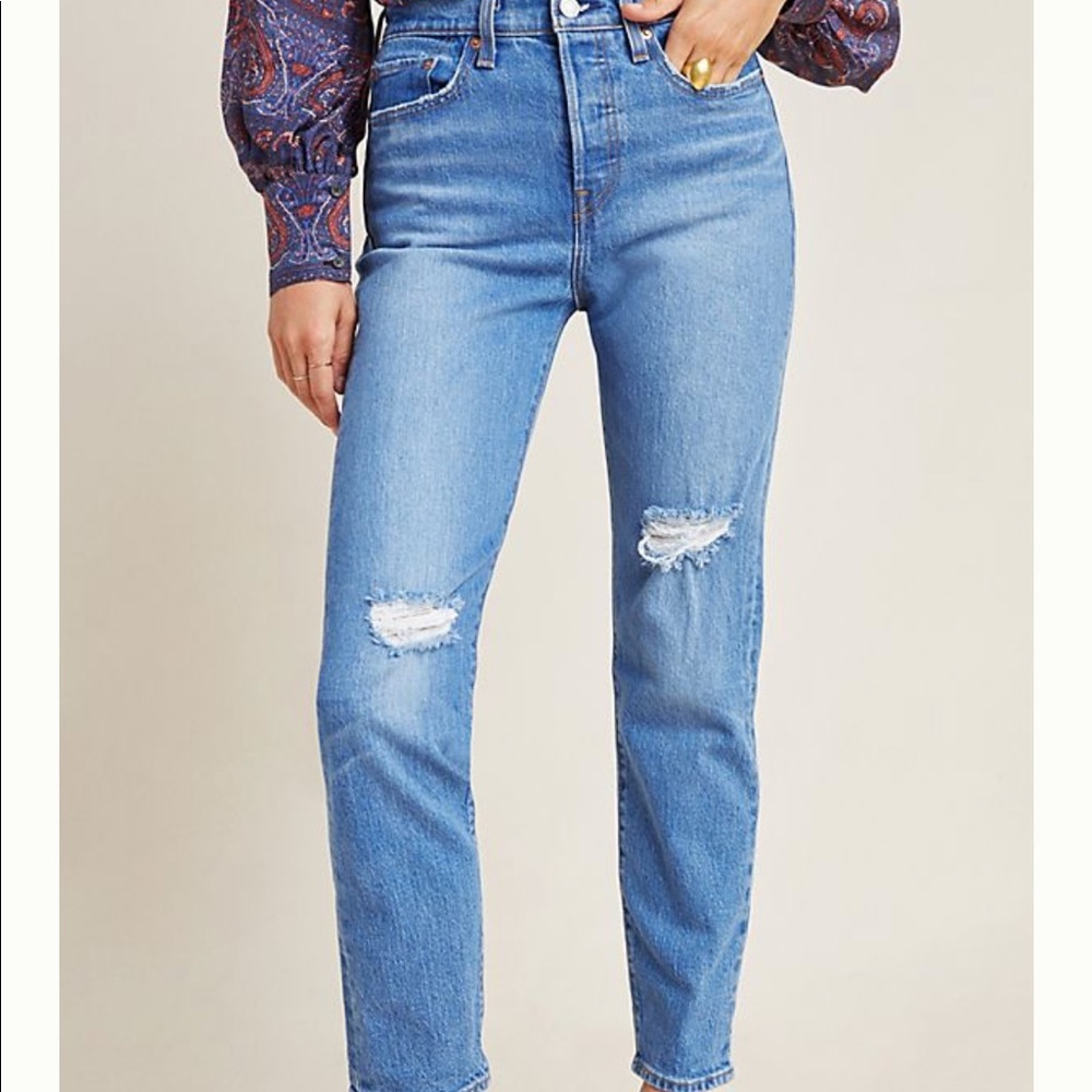 Levi's Wedgie Icon Ultra High-Rise Straight Jeans